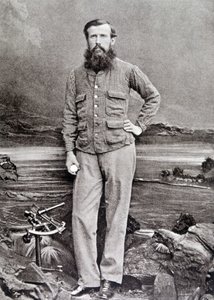Porträt von Speke, britischer Entdecker (1827 - 1864) von Unknown photographer