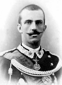 Porträt von Viktor Emanuel III. von Italien (1869-1947), König von Italien von 1900 bis zu seiner Abdankung 1946. von Unknown photographer