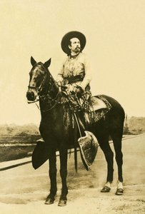 Porträt von William Frederic Cody (1846-1917), bekannt als Buffalo Bill, amerikanischer Soldat, Abenteurer und Schauspieler