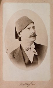 Porträt des italienischen Dirigenten, Kontrabassisten und Komponisten Giovanni Bottesini von Unknown photographer