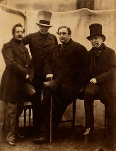 Porträt einiger Mitglieder der Familie Pepoli (italienische Carbonari-Exilanten in London) von Unknown photographer