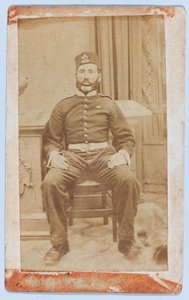 Private Joseph Benjamin George, 105. Regiment zu Fuß von Unknown