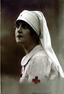 Rotes Kreuz Krankenschwester, Erster Weltkrieg von Unknown photographer
