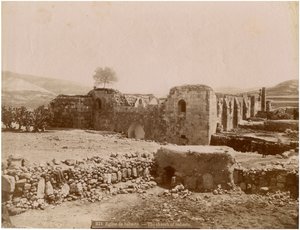 Ruinen der Kirche der Heiligen Vierzig Märtyrer, Sebaste (Sivas), Türkei, ca. 1890 von Unknown photographer