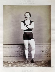 Der Turner Jules Leotard - in „Der Centaure“ vom Oktober 1867, Stadt Paris