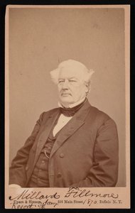 Porträt von Millard Fillmore 1800-1874, 4. Januar 1870