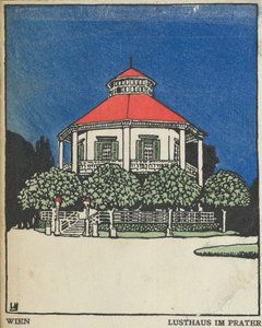 Wien: Lusthaus im Prater, 1908