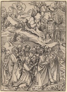 Christus und die Apostel und die heiligen Frauen von Urs Graf