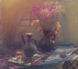 Warmes Herbst-Stillleben von UstinaGreen