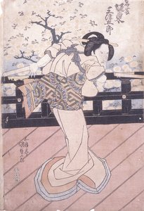 Bandō Mitsugorō als Iwafuji