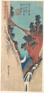 Bogenmond von Utagawa Hiroshige
