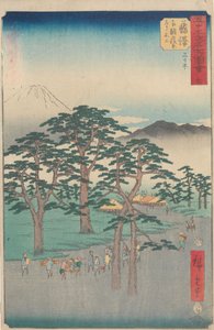 Berühmte Ansichten der dreiundfünfzig Stationen von Utagawa Hiroshige