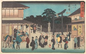 Fujisawa von Utagawa Hiroshige