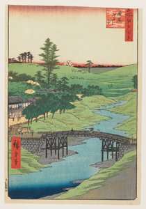 Furukawa-Fluss, Hiroo, 1856 von Utagawa Hiroshige