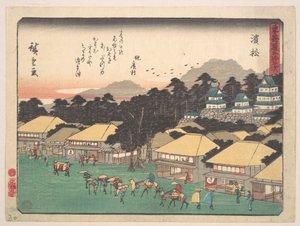 Hamamatsu von Utagawa Hiroshige