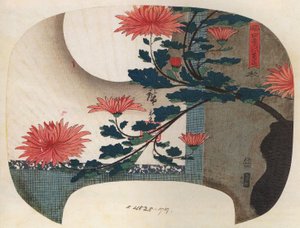 Chrysanthemen von Utagawa Hiroshige