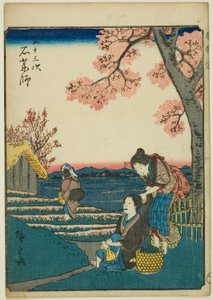 Ishiyakushi, aus der Serie "Dreiundfünfzig Stationen des Tokaido"