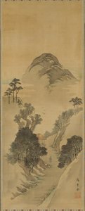 Landschaft von Utagawa Hiroshige