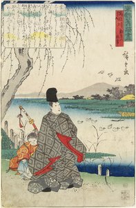 Alte Geschichte von Miyako-dori Möwen und dem Sumida-Fluss
