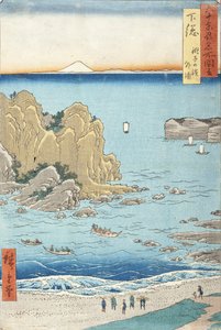 Provinz Shimōsa, Chōshi-Strand, Toura von Utagawa Hiroshige