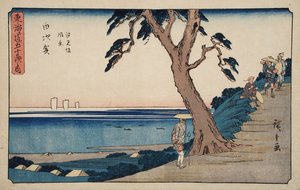 Shirasuka, Blick auf den Shiomizaka-Hang