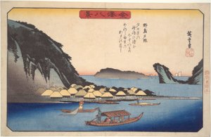 Sonnenuntergang bei Nojima: Acht Ansichten von Kanazawa