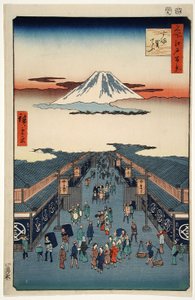 Suruga-chō von Utagawa Hiroshige