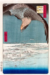 Susaki und die Jumantsubo-Ebene bei Fukagawa von Utagawa Hiroshige