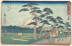 Yoshiwara von Utagawa Hiroshige