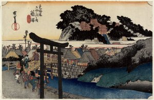 Yugyo_ji-Tempel, Fujisawa, ca. 1833