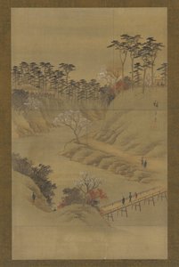 Sommerlandschaft, Mitte des 19. Jahrhunderts von Utagawa Hiroshige II