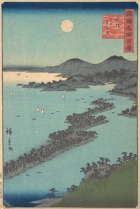 Tango Amano Hashidate, 1859-61 von Utagawa Hiroshige II