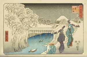 Ochanomizu von Utagawa II Hiroshige