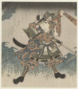 Schauspieler als Krieger von Utagawa Kunisada (I)