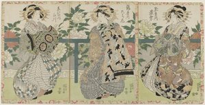 Drei Kurtisanen von Utagawa Kunisada (I)