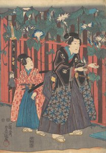 Druck von Utagawa Kunisada