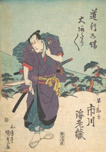 Druck, 19. Jahrhundert von Utagawa Kunisada