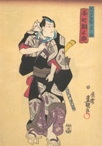 Druck, 19. Jahrhundert von Utagawa Kunisada