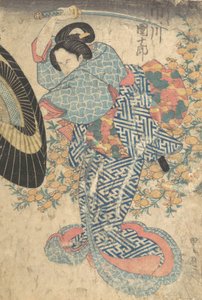 Druck, 19. Jahrhundert von Utagawa Kunisada
