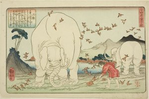 Dashun (Taishun), aus der Serie "Vierundzwanzig Beispiele kindlicher Pietät als Spiegel für Kinder (Nijushiko doji kagami)"