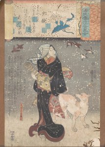 Abendgesichter von Utagawa Kuniyoshi