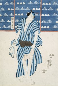 Porträt von Tunagore von Utagawa Kuniyoshi