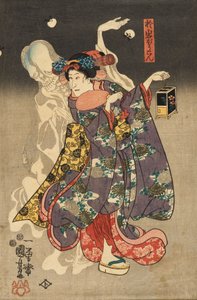 Der Geist von Oiwa von Utagawa Kuniyoshi