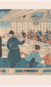 Amerikanisches Handelshaus in Yokohama