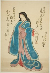 Gedenkporträt des Schauspielers Bando Shuka I von Utagawa School