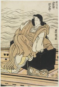 Der Schauspieler Iwai Hanshirō als Frau Seigen von Utagawa Toyokuni