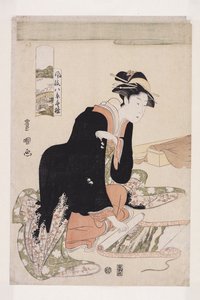 Rückkehrende Boote von Utagawa Toyokuni
