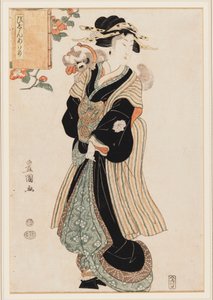 Druck von Utagawa Toyokuni I