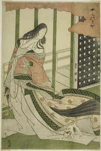 Die dritte Prinzessin (Nyosan no miya) von Utagawa Toyokuni I