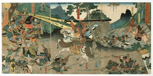 Schlacht, aus der Serie 47 treue Samurai